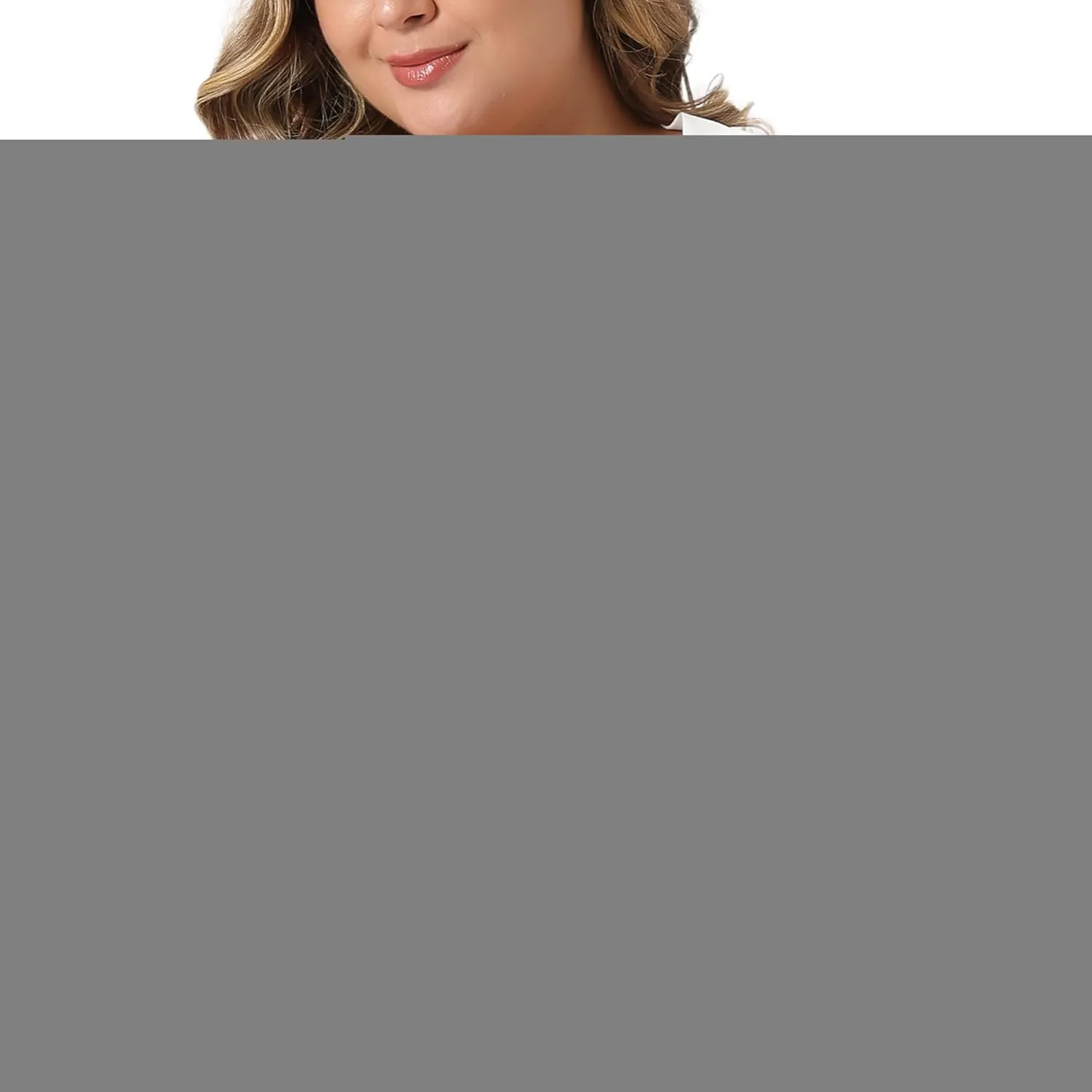 Agnes Orinda Plus Size Cropped Cardigans for Women Long Sleeve Open Front Bolero Shrugs Tops