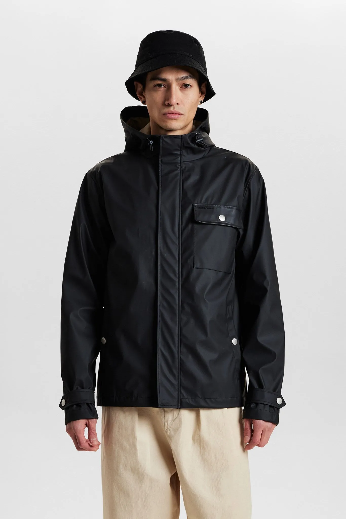 AKPER RAINCOAT - Caviar