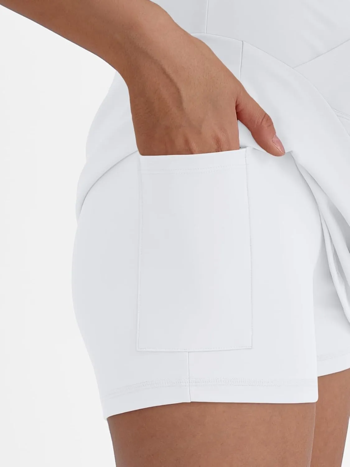 AUTOMET Womens Tennis Skirts with Shorts Underneath Mini Athletic Golf Skorts 2025 Workout Summer Outfits with Pockets
