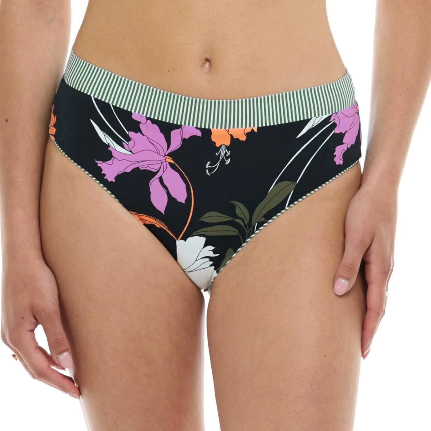 Body Glove Women's Standard Marlee High Waist Bikini Bottom Swimsuit