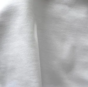 Bright White Cotton Sweatshirt Knit (Made in Italy)