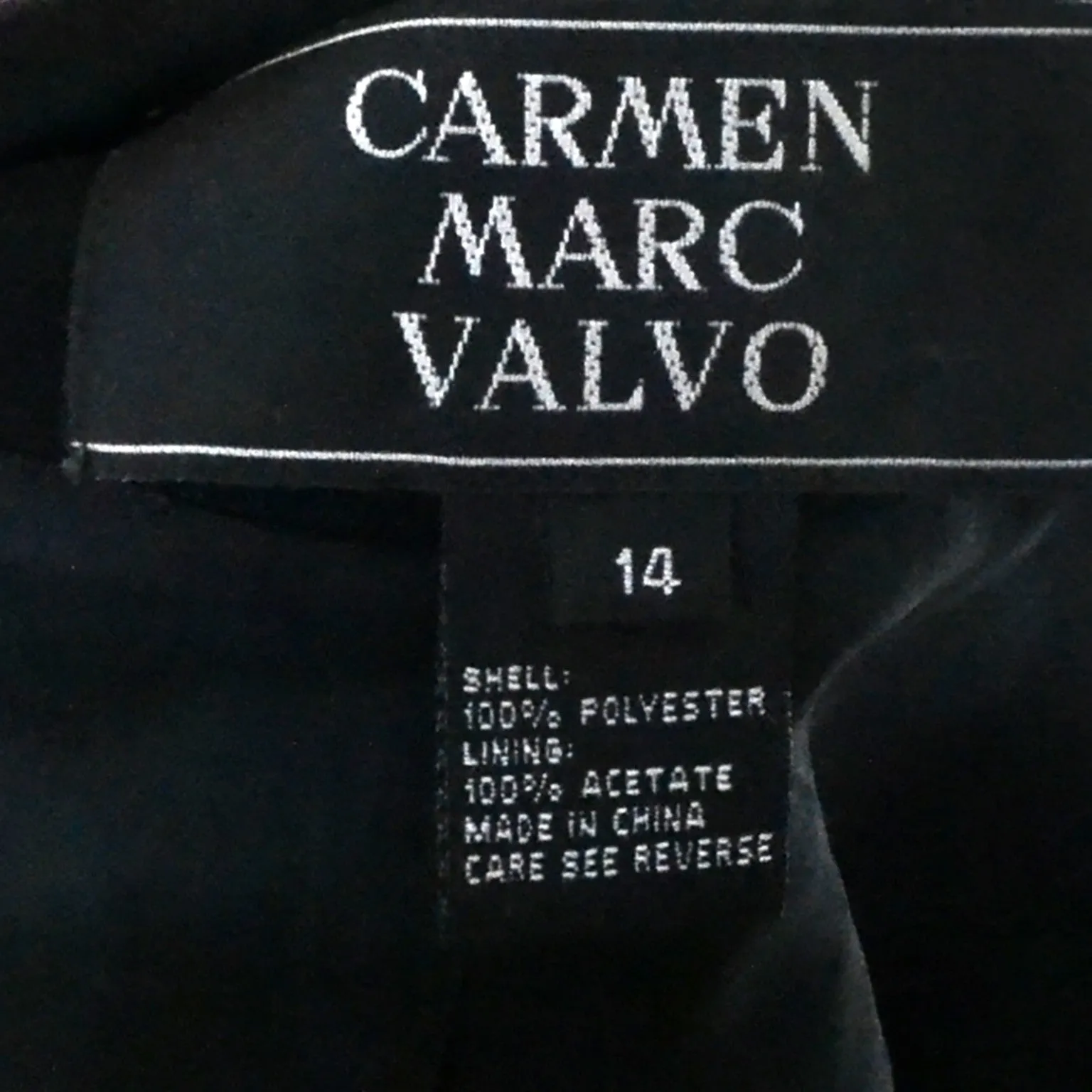 Carmen Marc Valvo Vintage 1990s Beaded Dress Bolero Jacket