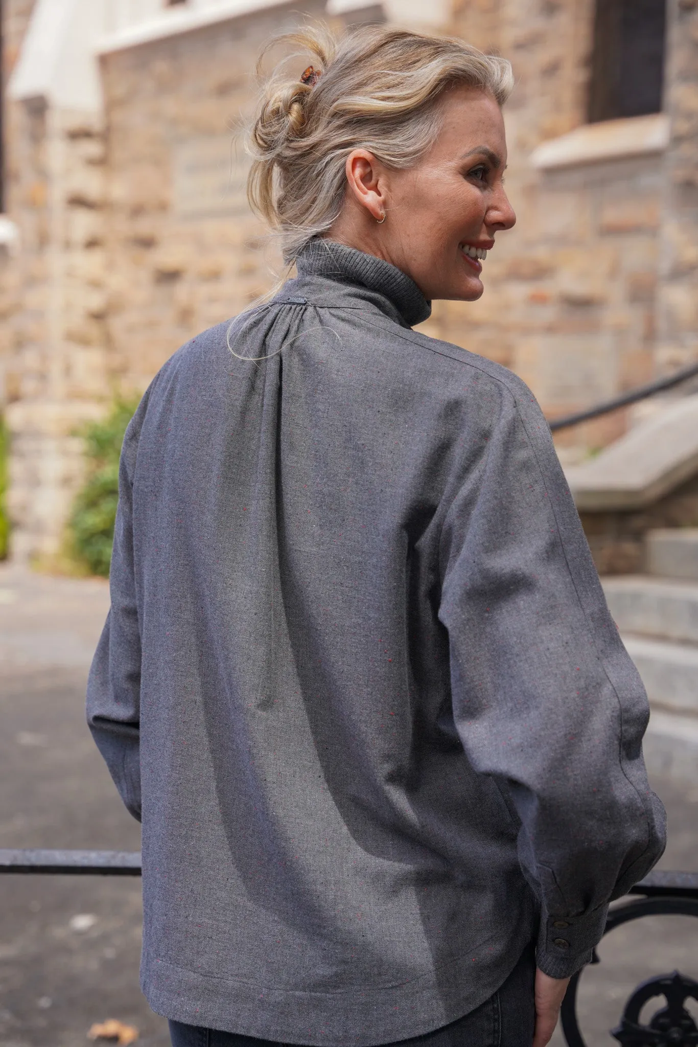 Charcoal Laura Shirt