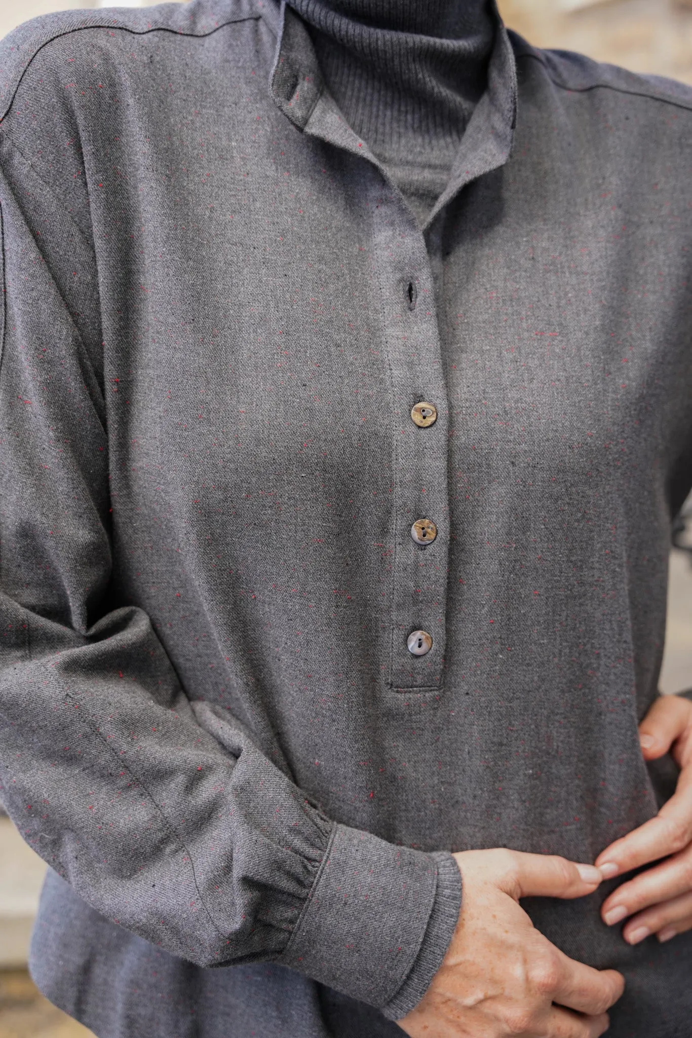 Charcoal Laura Shirt
