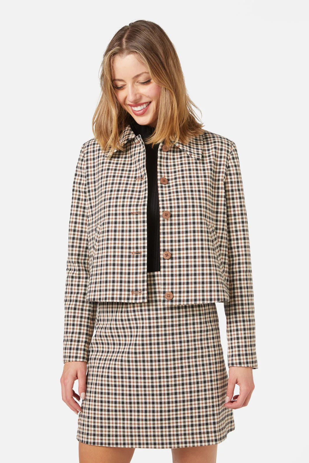 Claudia Check Jacket