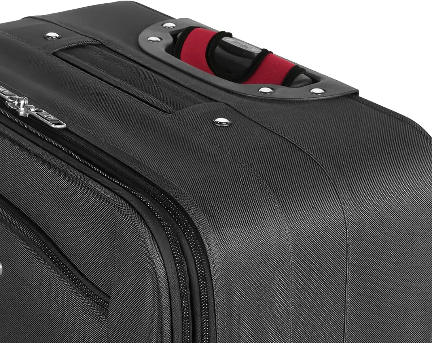 Cosmos 5 Pcs Neoprene Luggage Handle Wrap Soft Grip Handle Cover Luggage Identifier with Hollow Design for Push-Button Handle Trolley Handle and Travel Suitcase Trolley Case (Multi Color)