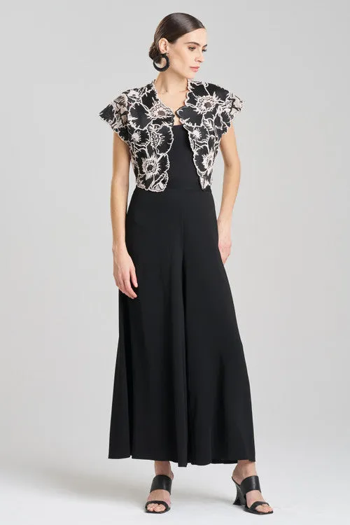 Cote D'Azur Embroidered Lace Bolero