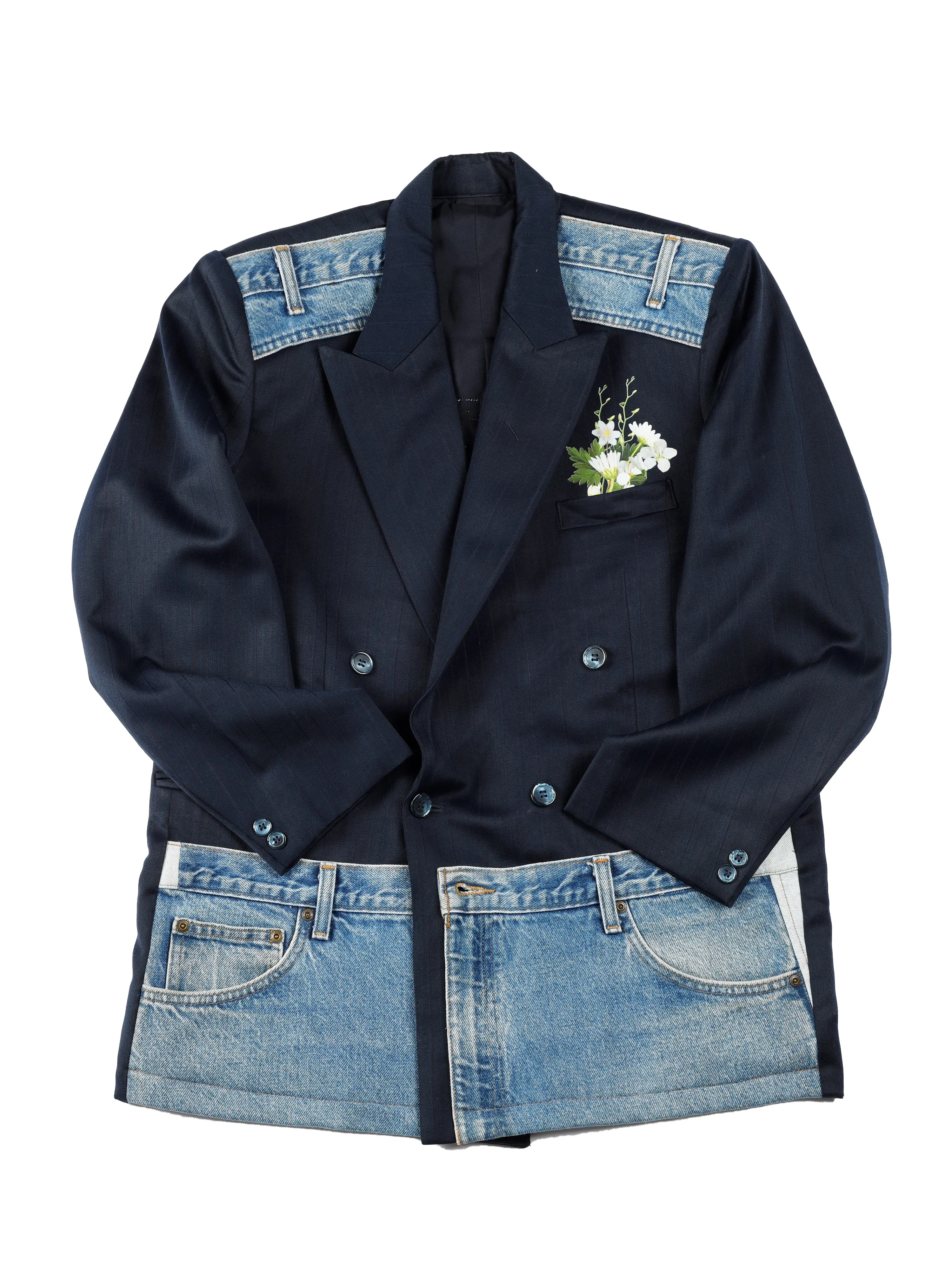 Denim Hybrid Coat