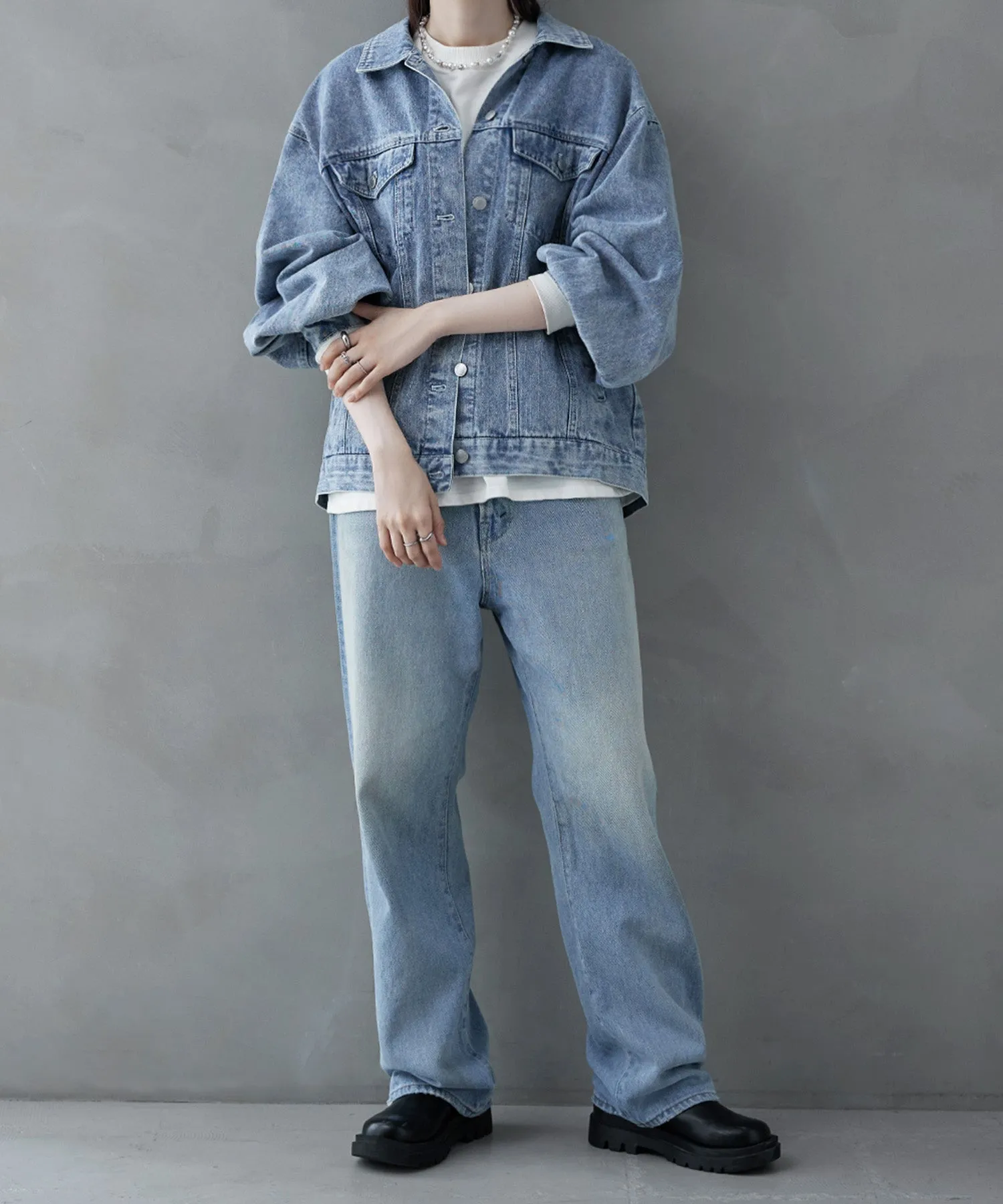 DENIM oversize jacket