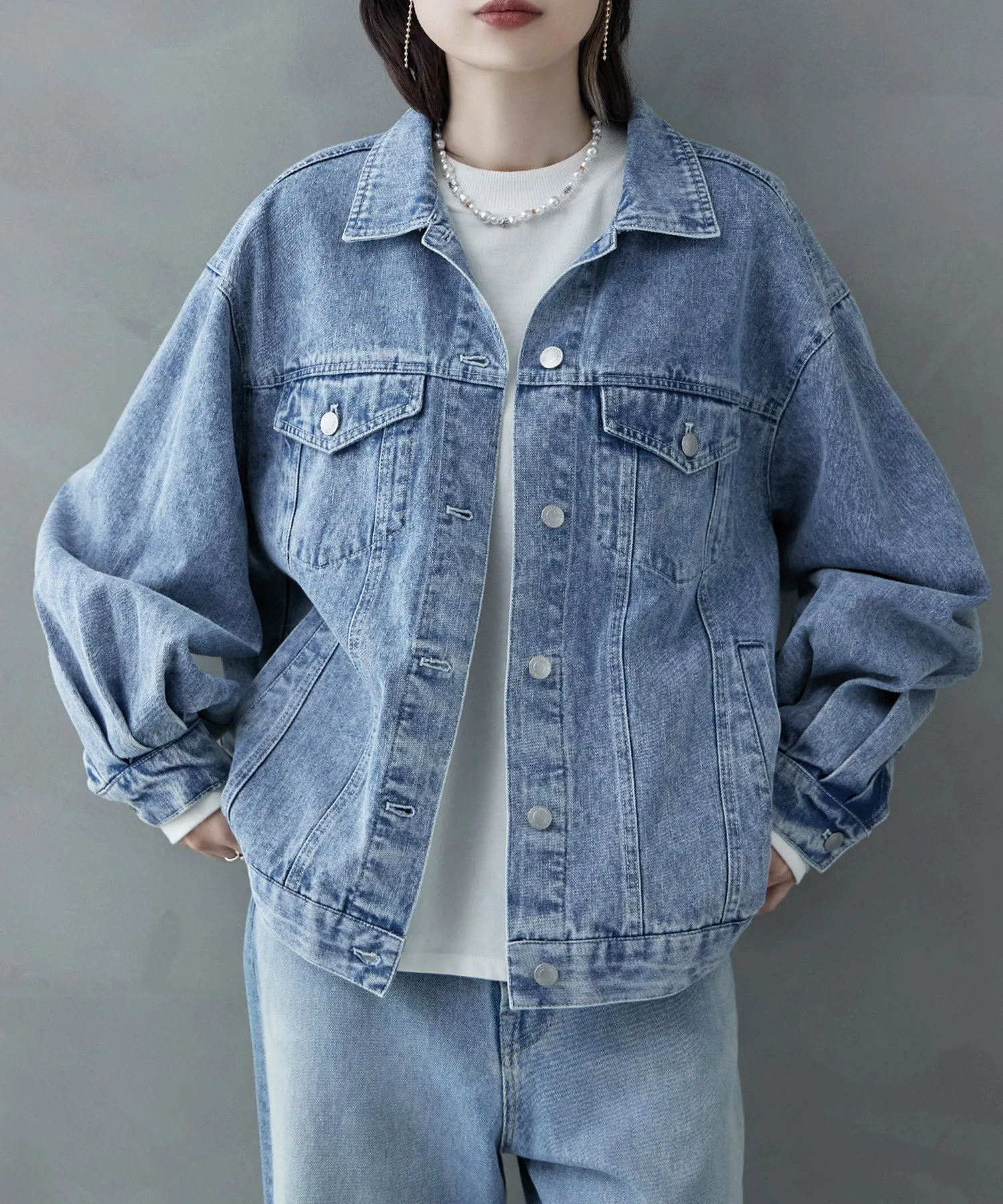 DENIM oversize jacket