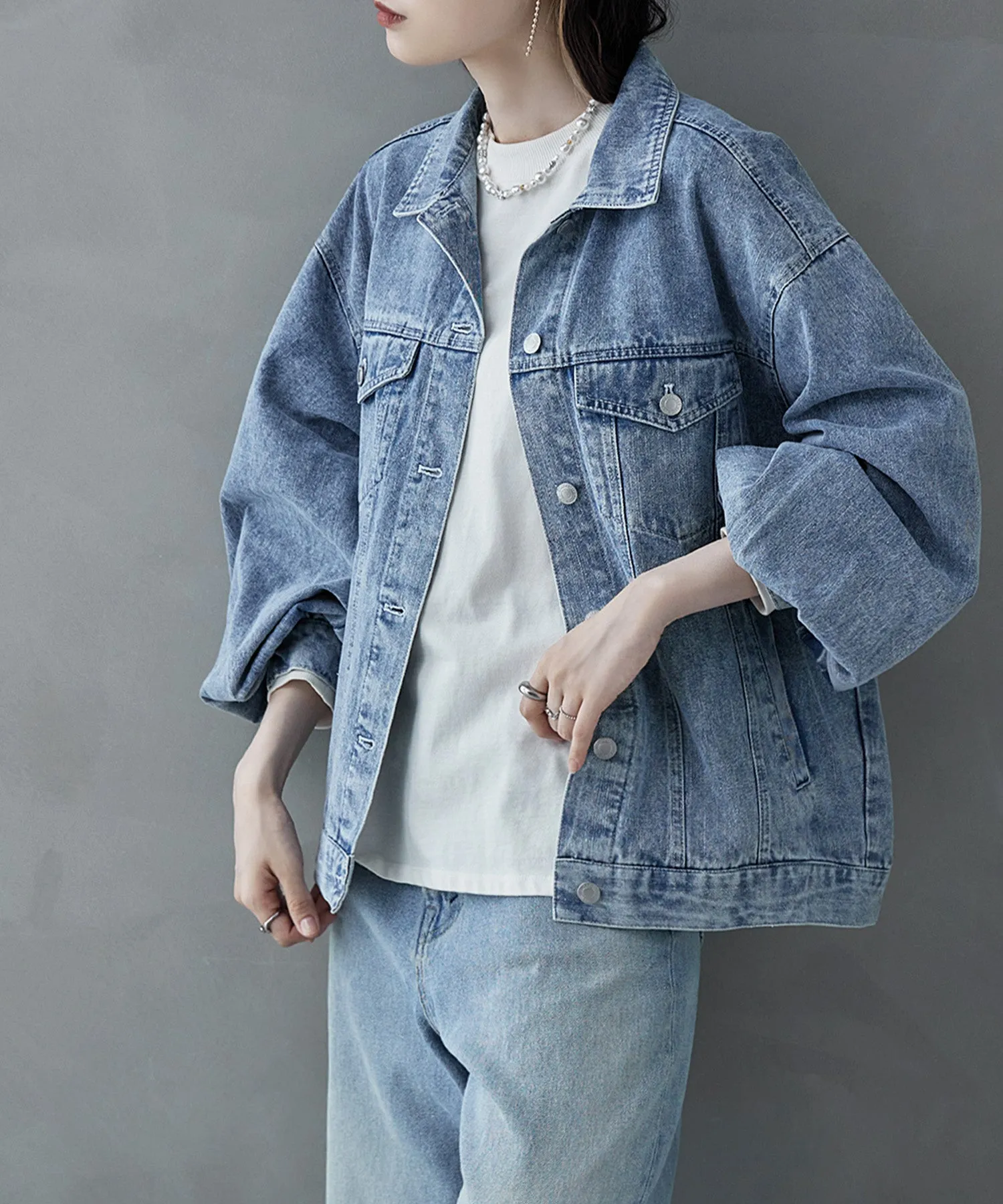 DENIM oversize jacket