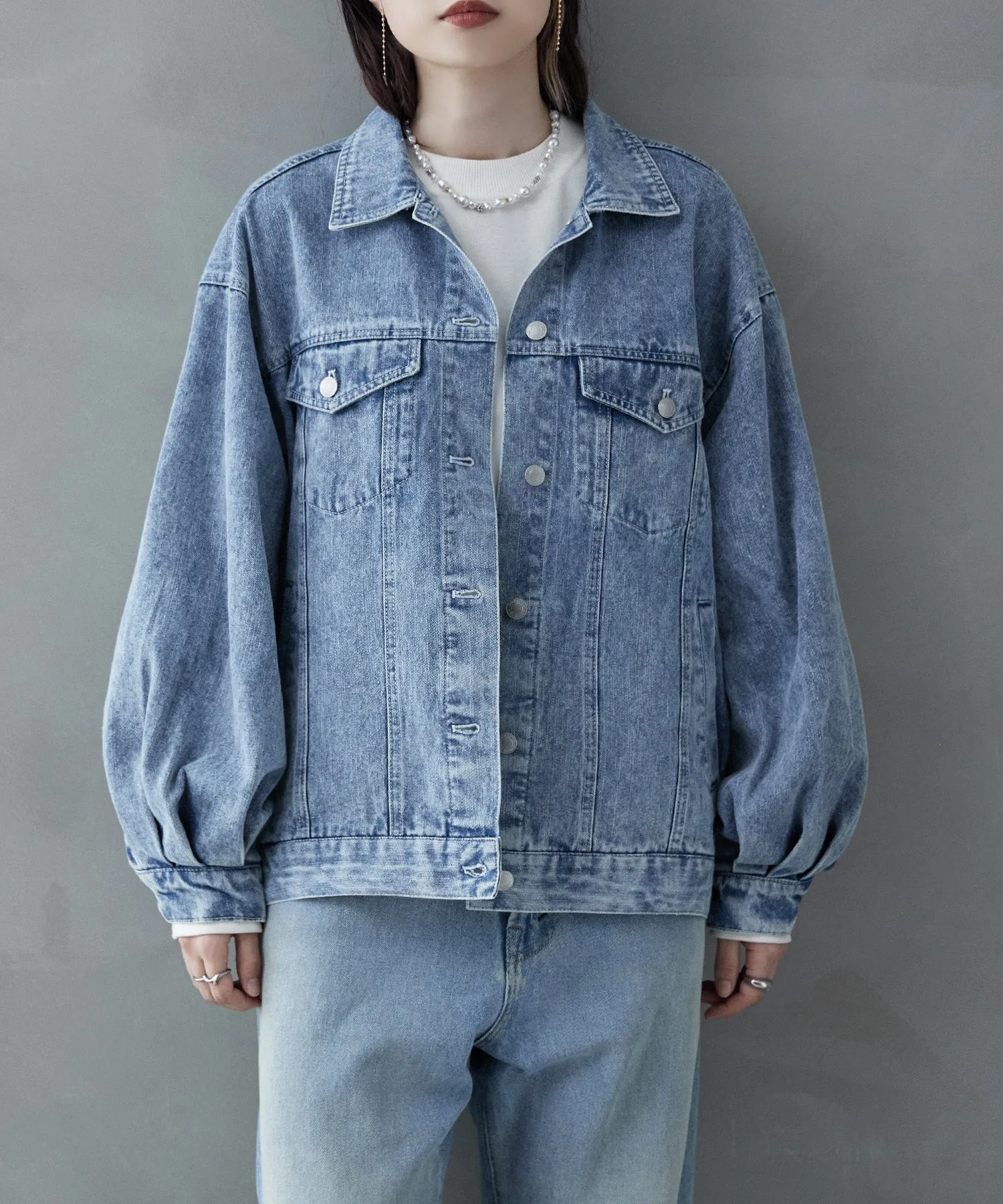 DENIM oversize jacket