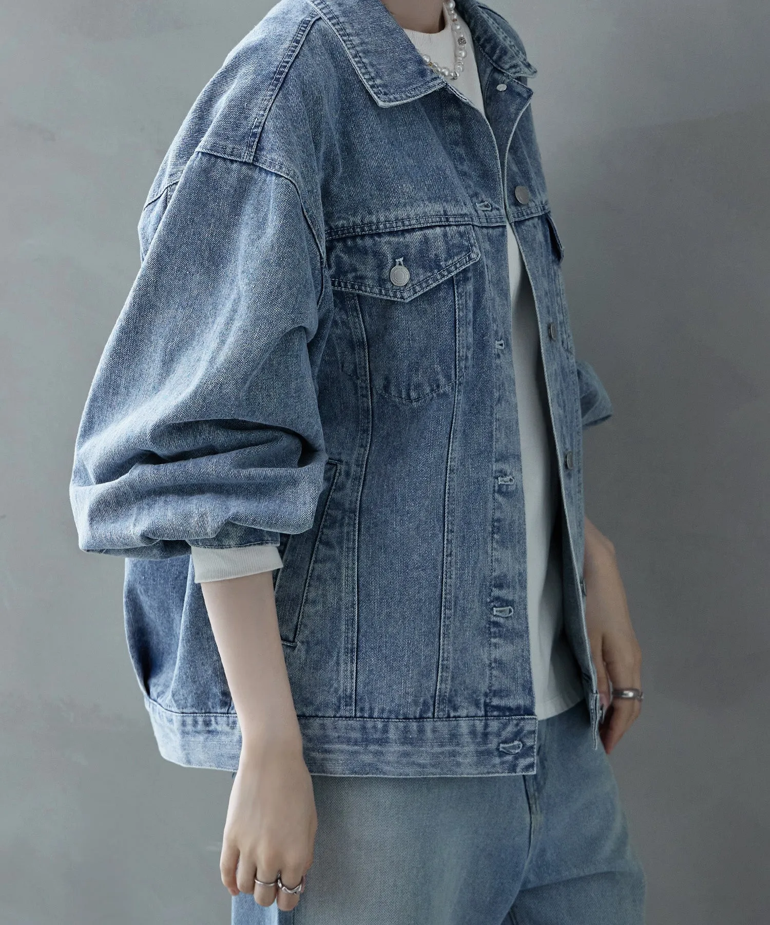 DENIM oversize jacket