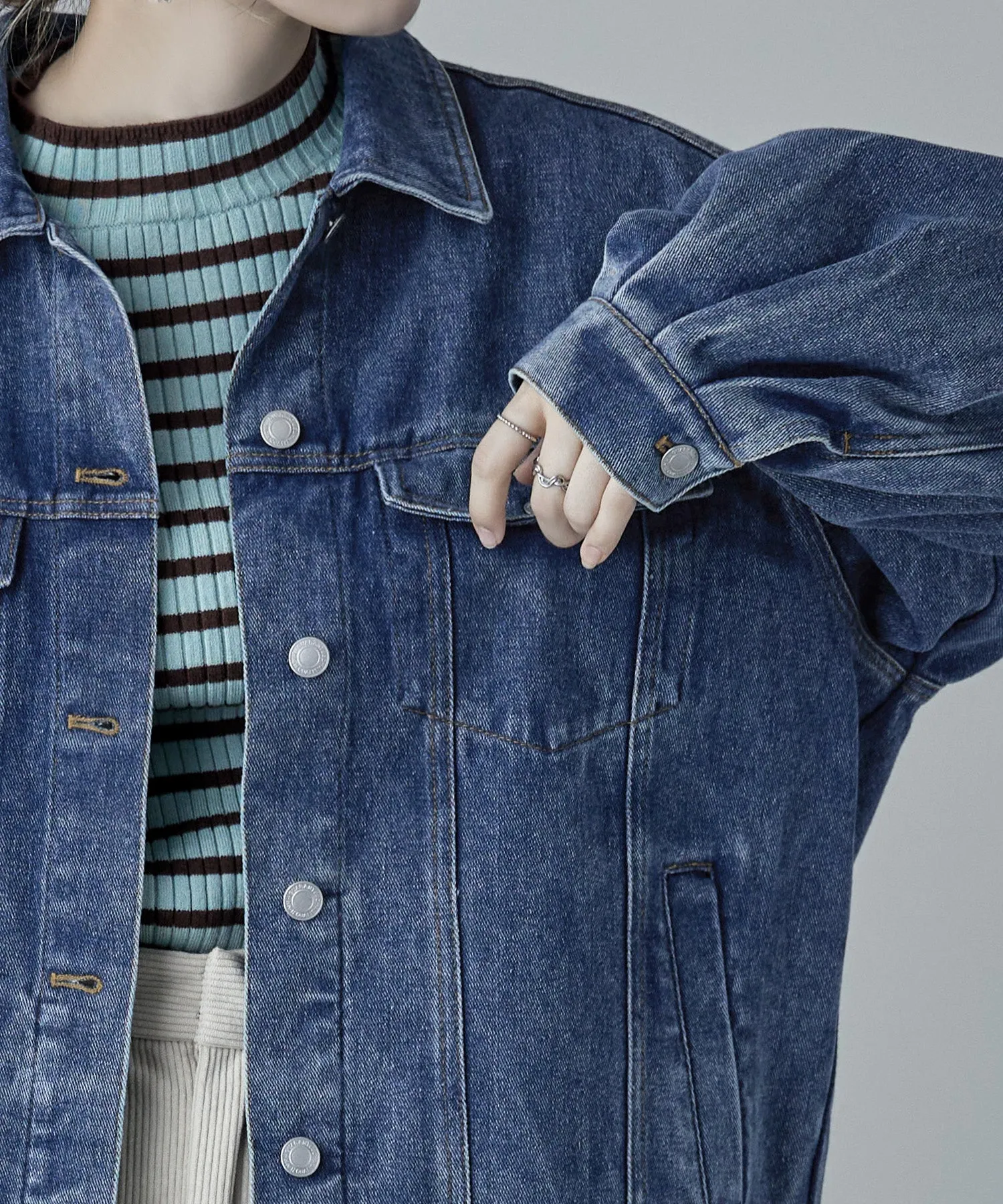 DENIM oversize jacket