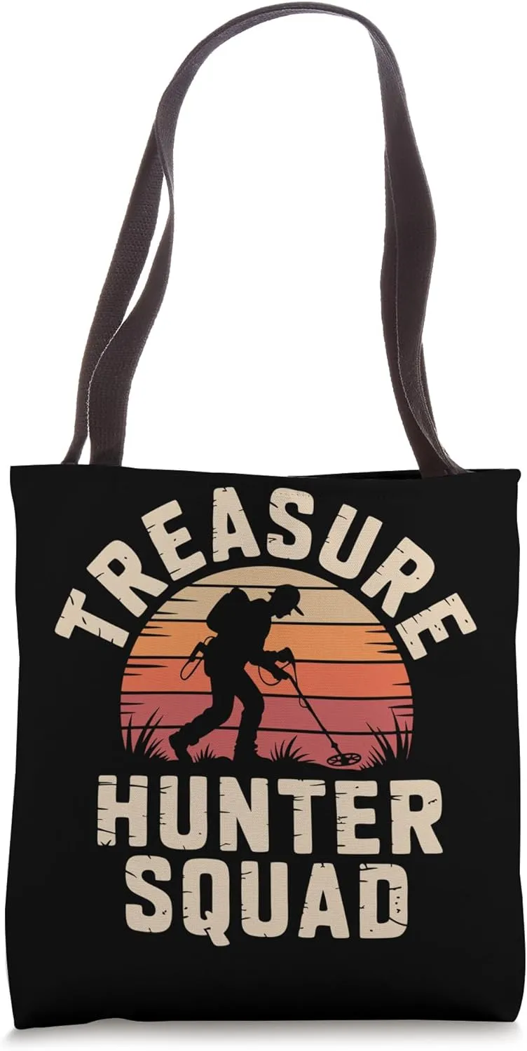 Detectorist Treasure Hunting Tote Bag