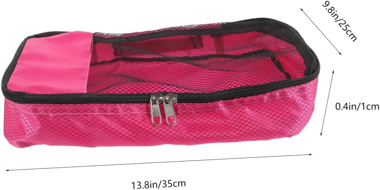 Didiseaon Luggage Storage Bag Large Case Bags Travel Packing Cubes Travel Packing Organizers Organiser Beige Compressible Bag for Travel Shoe Space Travel Organizer Medium Fabric