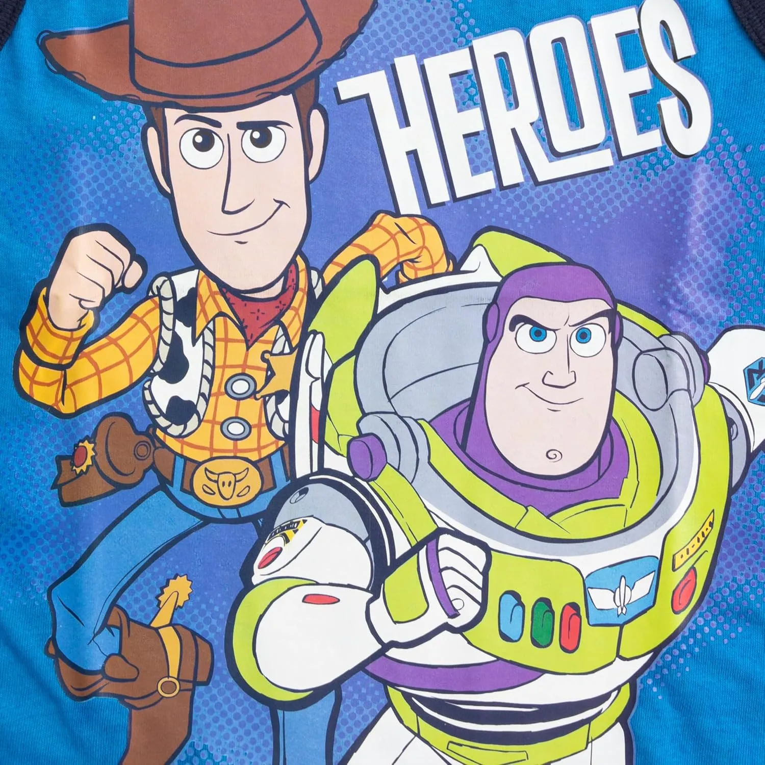 Disney Toy Story Woody & Buzz Lightyear Boys 2 Pack Tank Top for Toddler and Little Kids - Blue/Grey