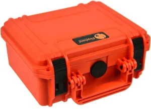 Elephant Elite EL0904cam Orange Professional Waterproof Action Camera Plastic Case for Any Action Camera, Point and Shoot Camera and Compact mirrorless.