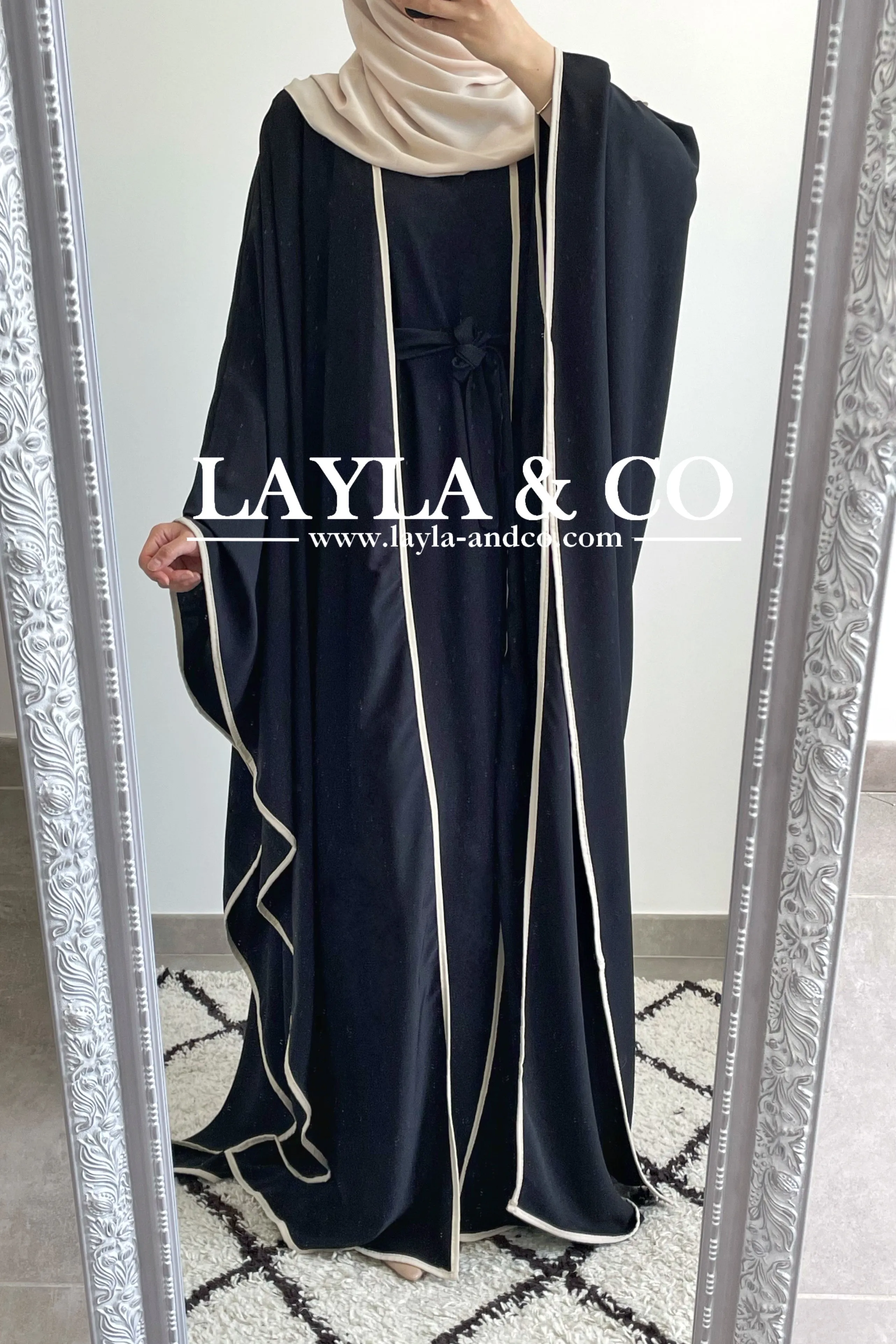 Ensemble robe et kimono cape ( couleurs)