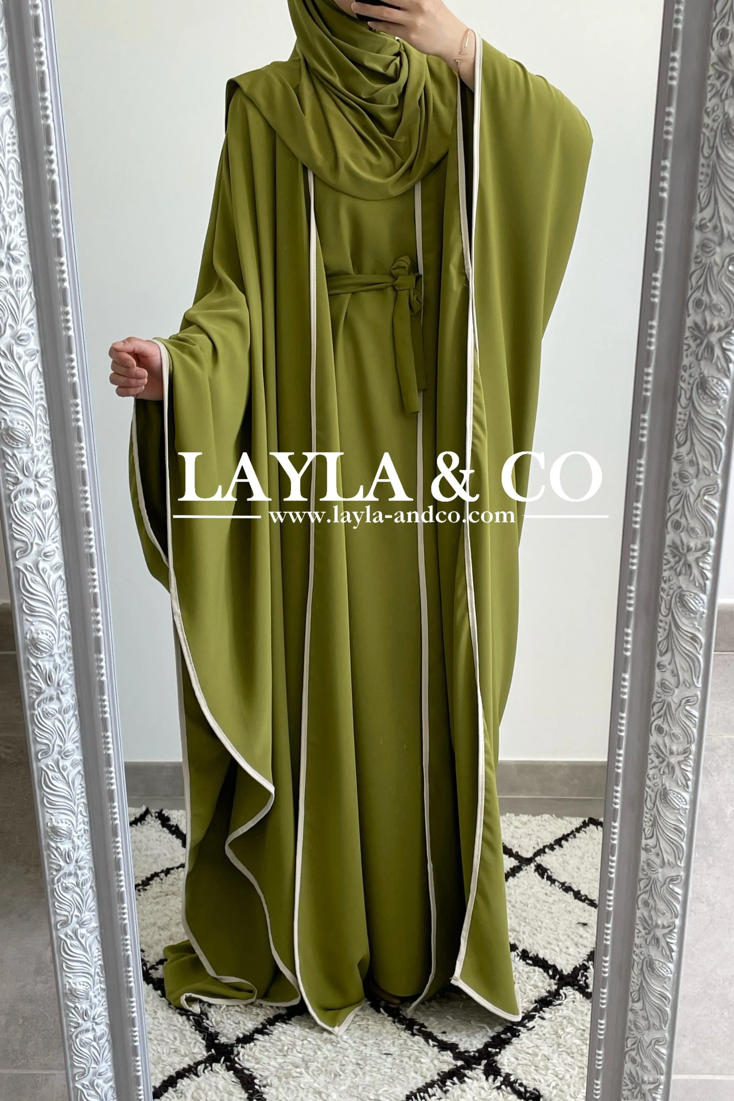 Ensemble robe et kimono cape ( couleurs)