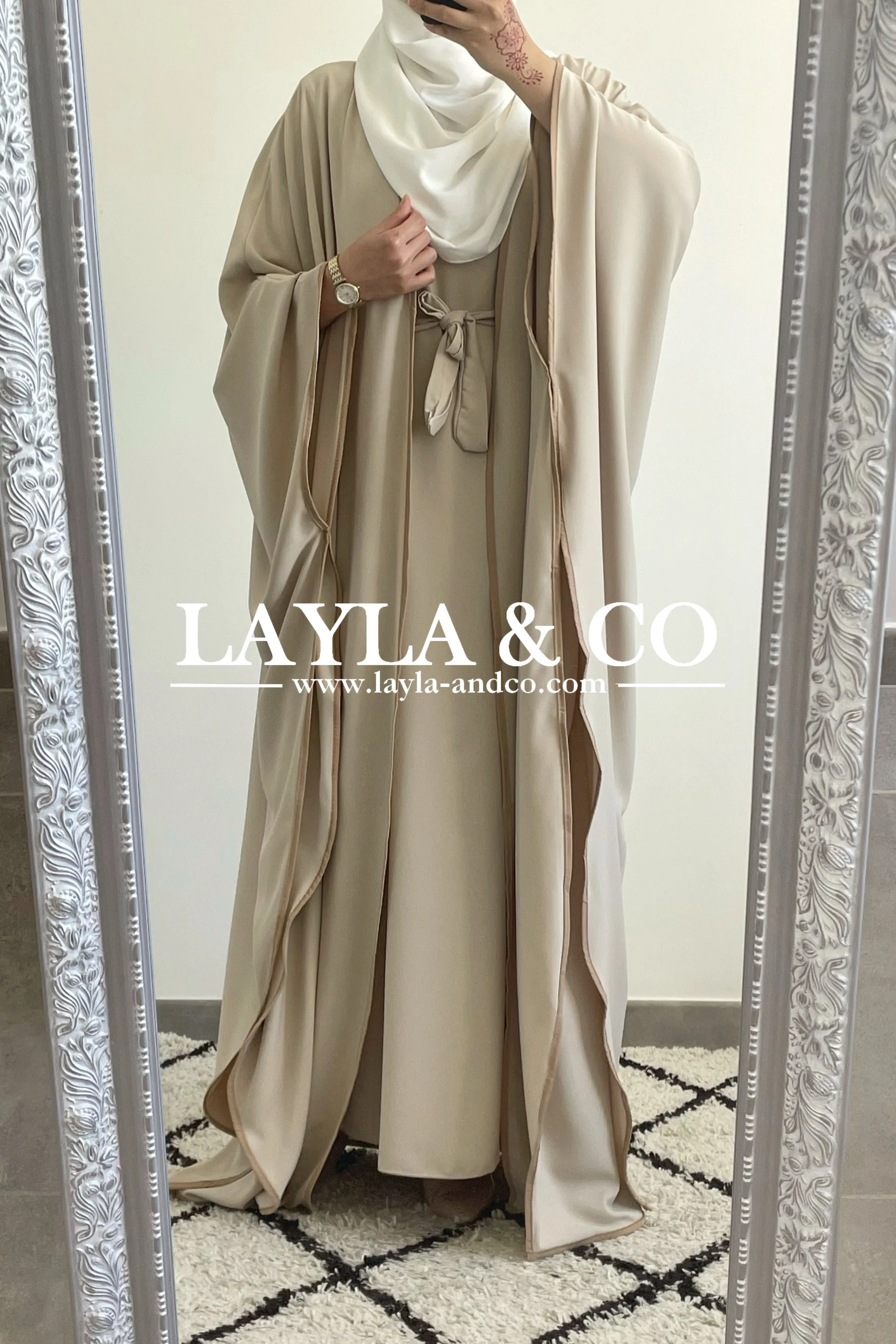 Ensemble robe et kimono cape ( couleurs)