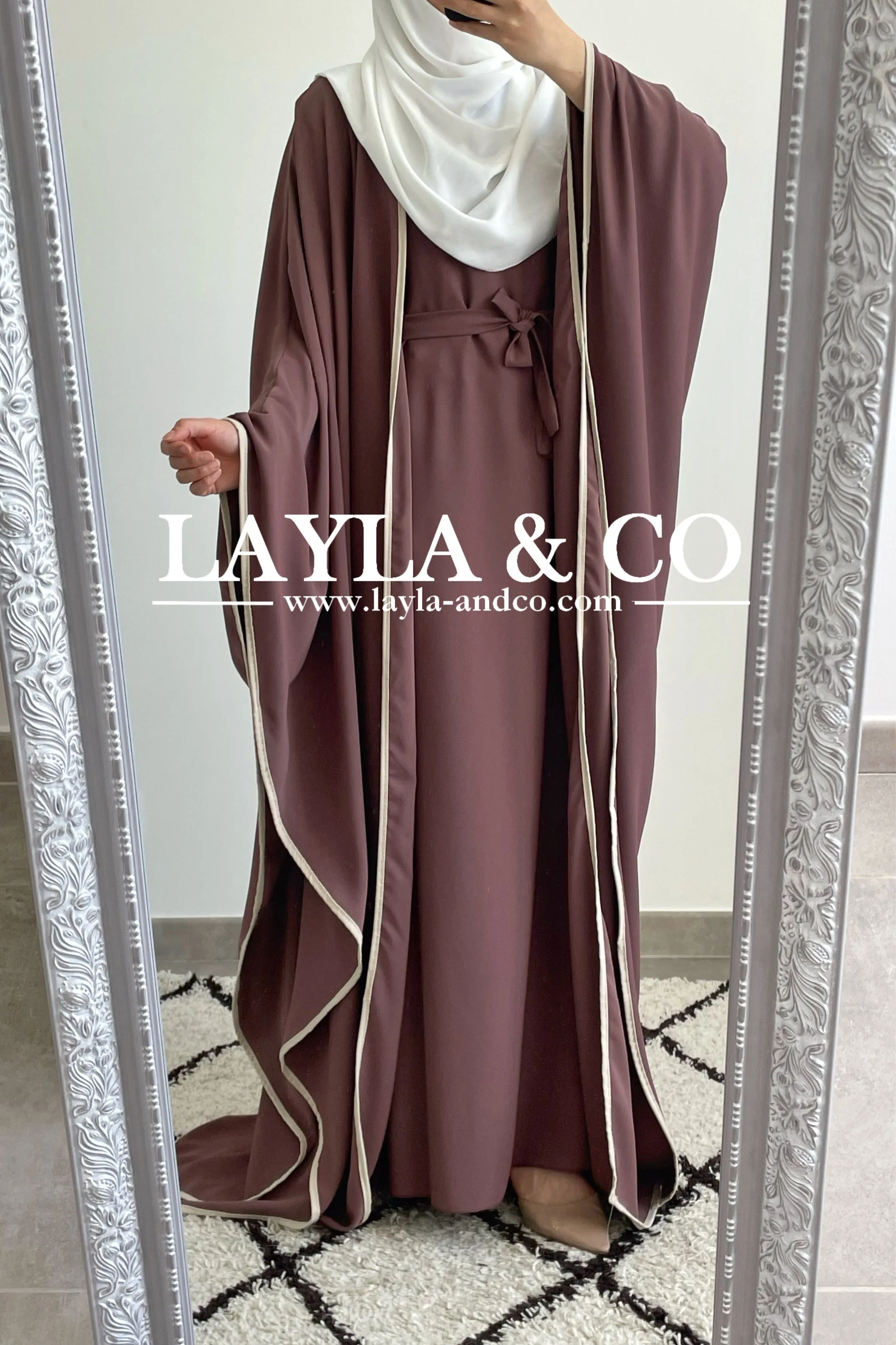 Ensemble robe et kimono cape ( couleurs)