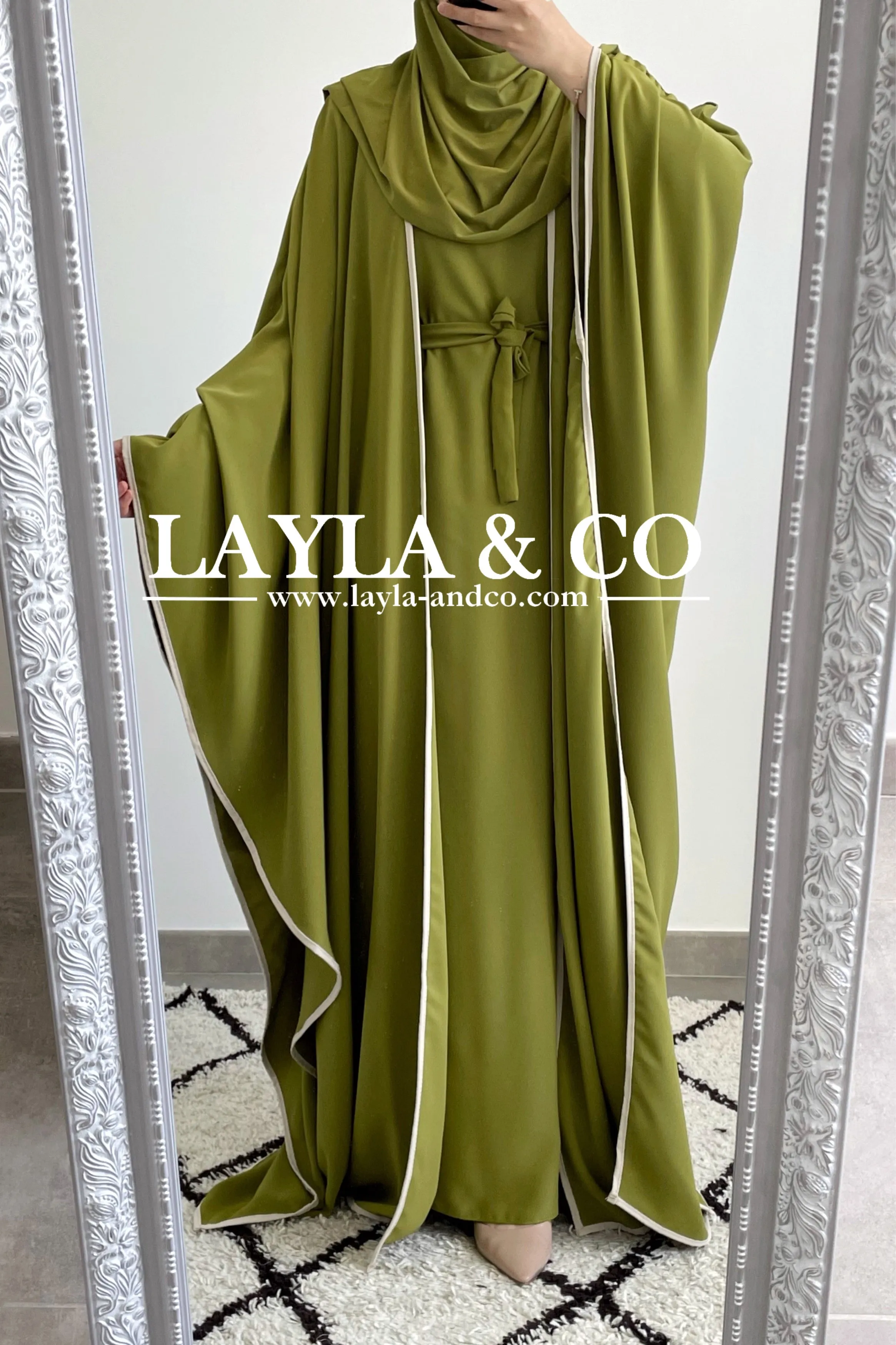 Ensemble robe et kimono cape ( couleurs)