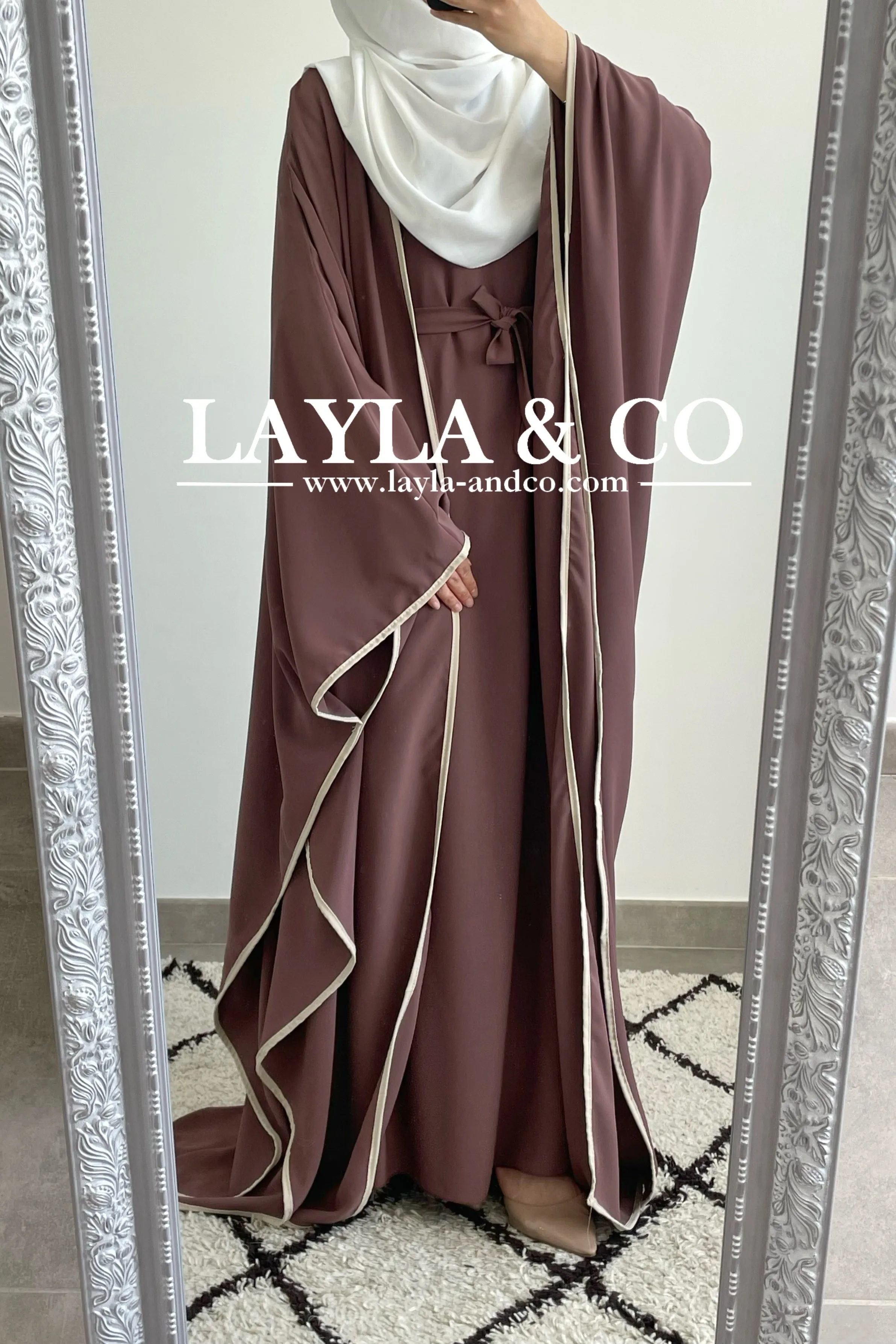 Ensemble robe et kimono cape ( couleurs)