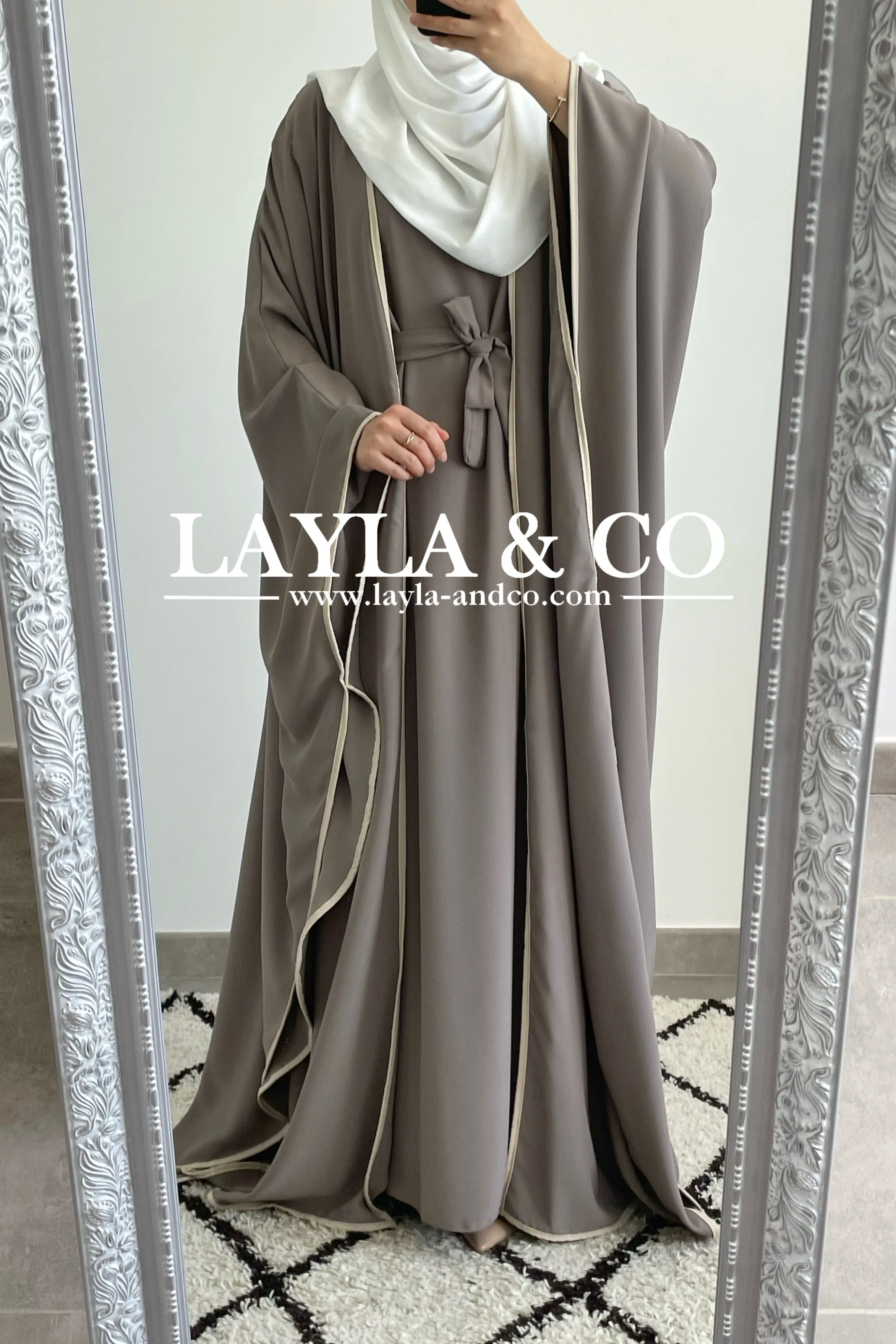 Ensemble robe et kimono cape ( couleurs)