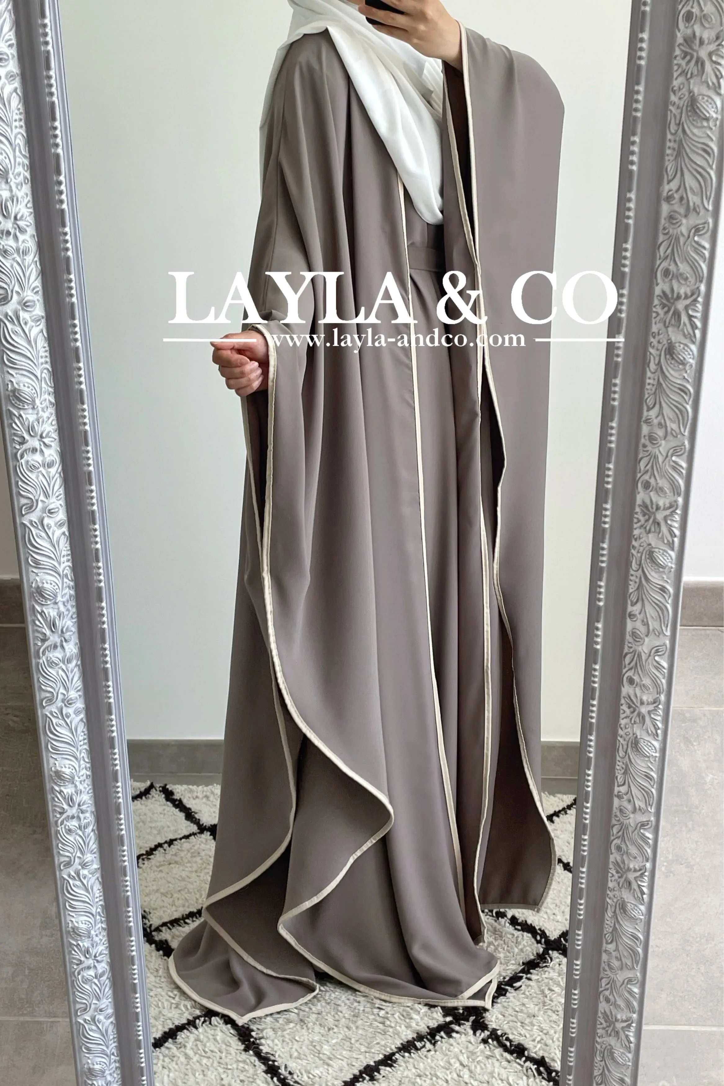 Ensemble robe et kimono cape ( couleurs)