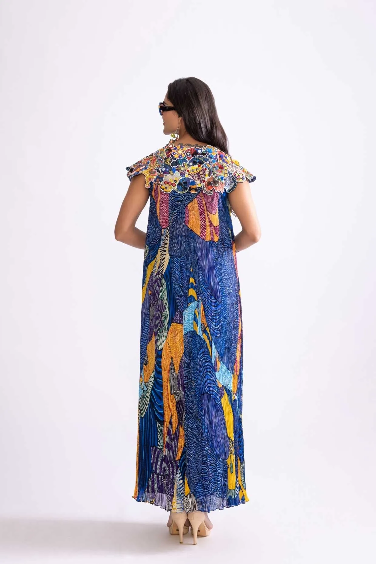 FLORAL CAPE