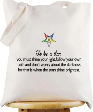 G2TUP Sisterhood Makeup Bag Sorority Sister Gift Sisterhood Cosmetic Bag Greek Sorority Merch (Be a Star TG)