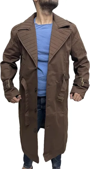 Gam-bit X 97 Trench Over Military Long Cotton Coat Jacket