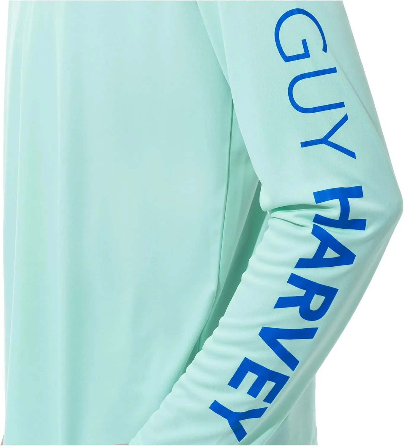 Guy Harvey Men's Long Sleeve Performance Sun Protection Hoodie UPF 50 