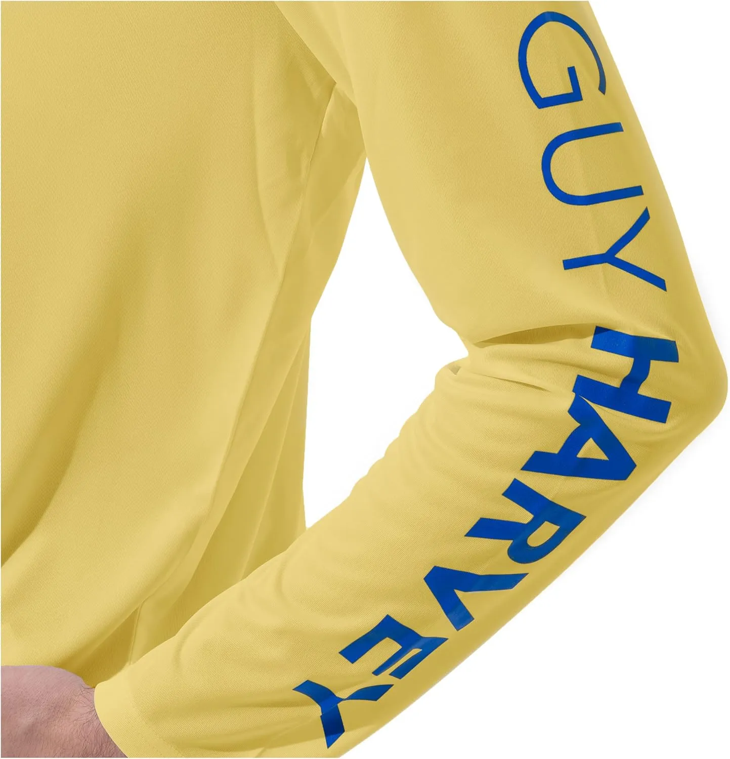 Guy Harvey Men's Long Sleeve Performance Sun Protection Hoodie UPF 50 