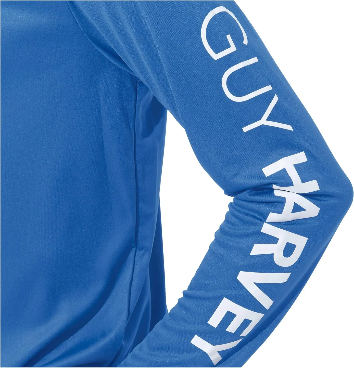 Guy Harvey Men's Long Sleeve Performance Sun Protection Hoodie UPF 50 