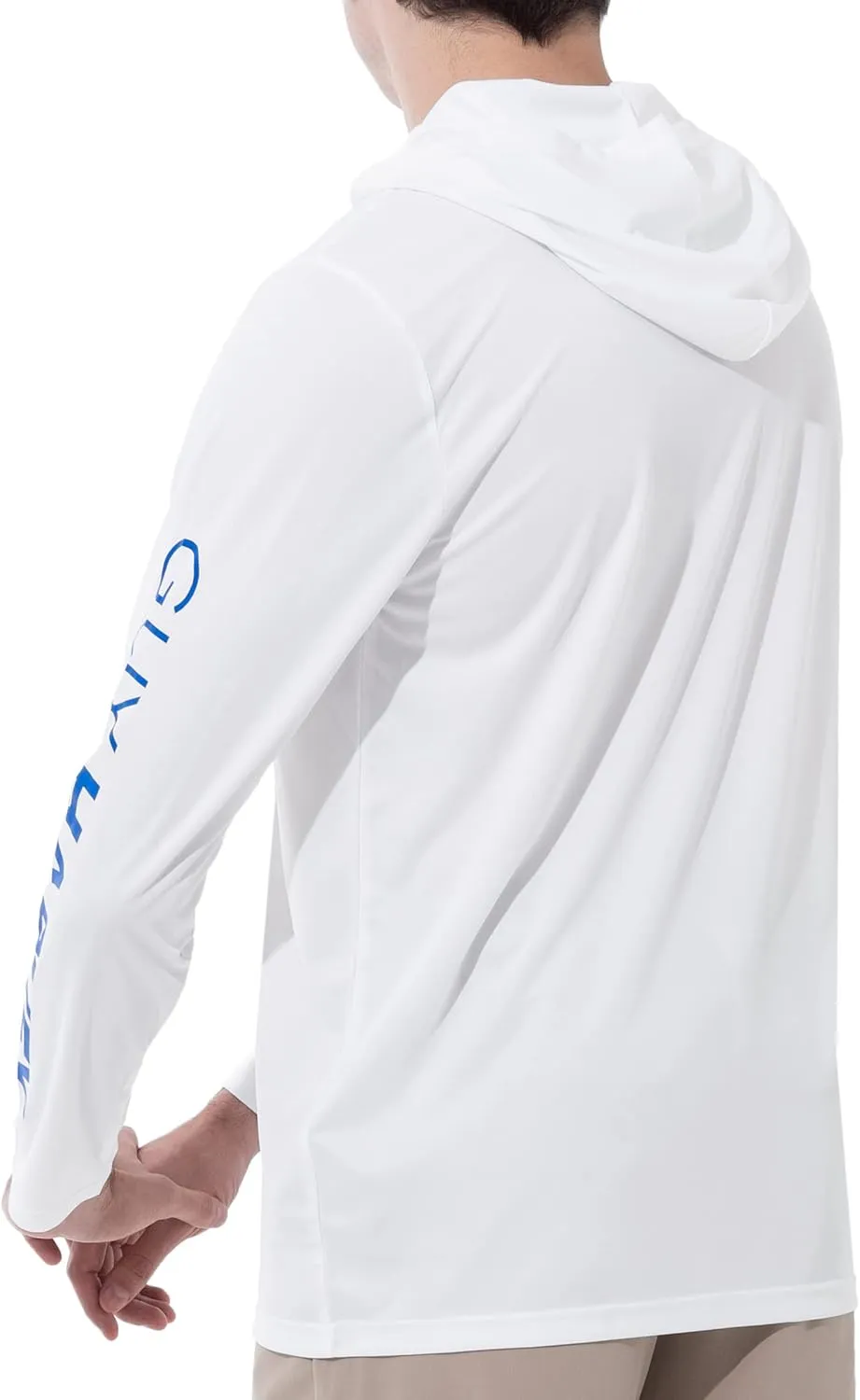 Guy Harvey Men's Long Sleeve Performance Sun Protection Hoodie UPF 50 