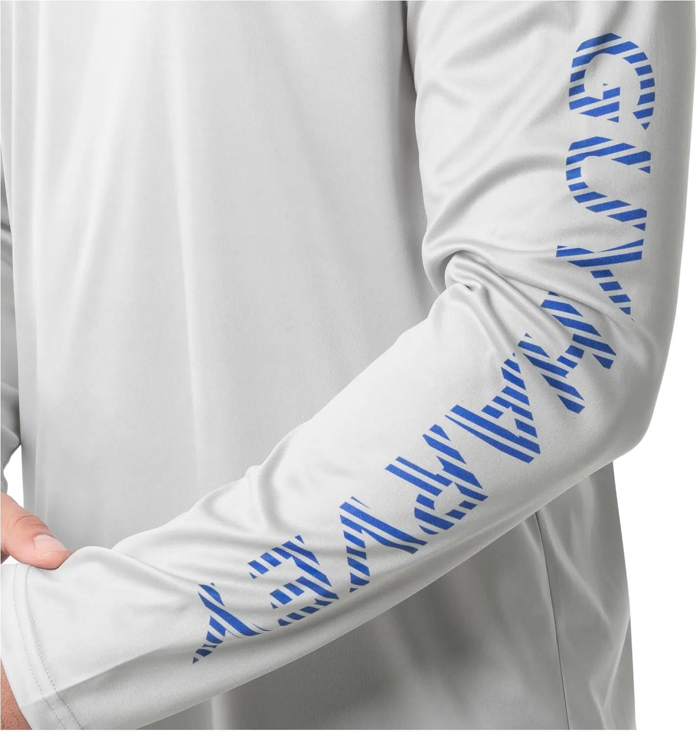 Guy Harvey Men's Long Sleeve Performance T-Shirt with UPF 30  Sun Protection