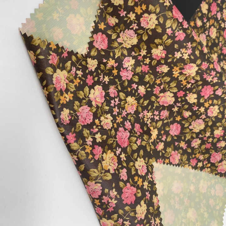 High Quality Fashion Flower PVC Coating-قماش بوليستر