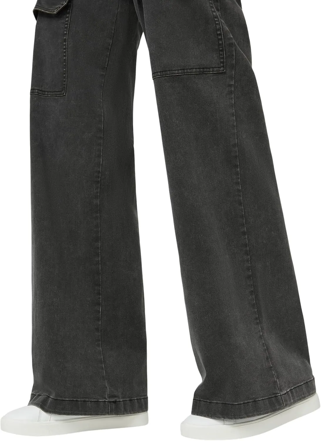 HUE Women's Fashion Jeggings-Cropped Flare, Straight, Bootcut, Wide Denim Leggings