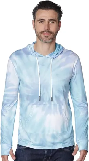 INGEAR Sun Shirts for Men - Lightweight SPF 50  UV Protection Hoodie with Pocket for Fishing, Running, Hiking, Swim Rashguard