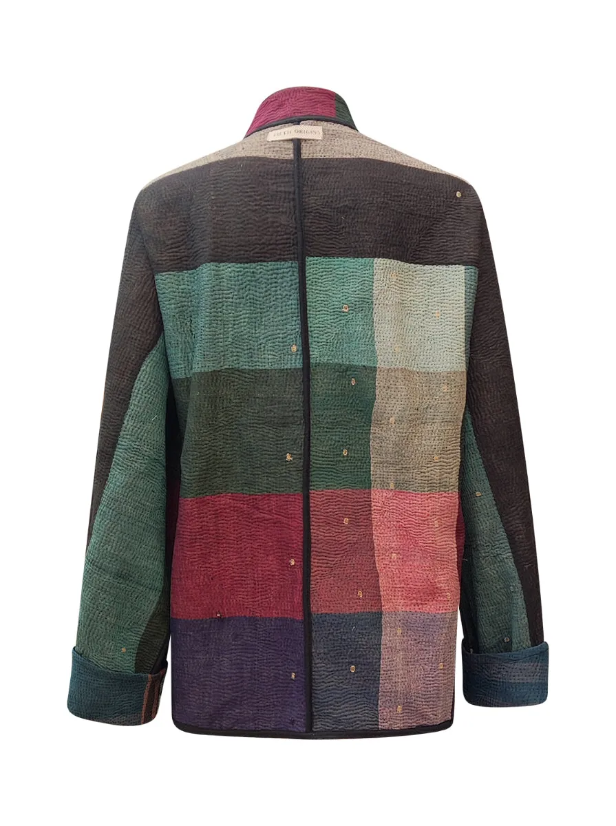 kantha vintage short jacket ashwin
