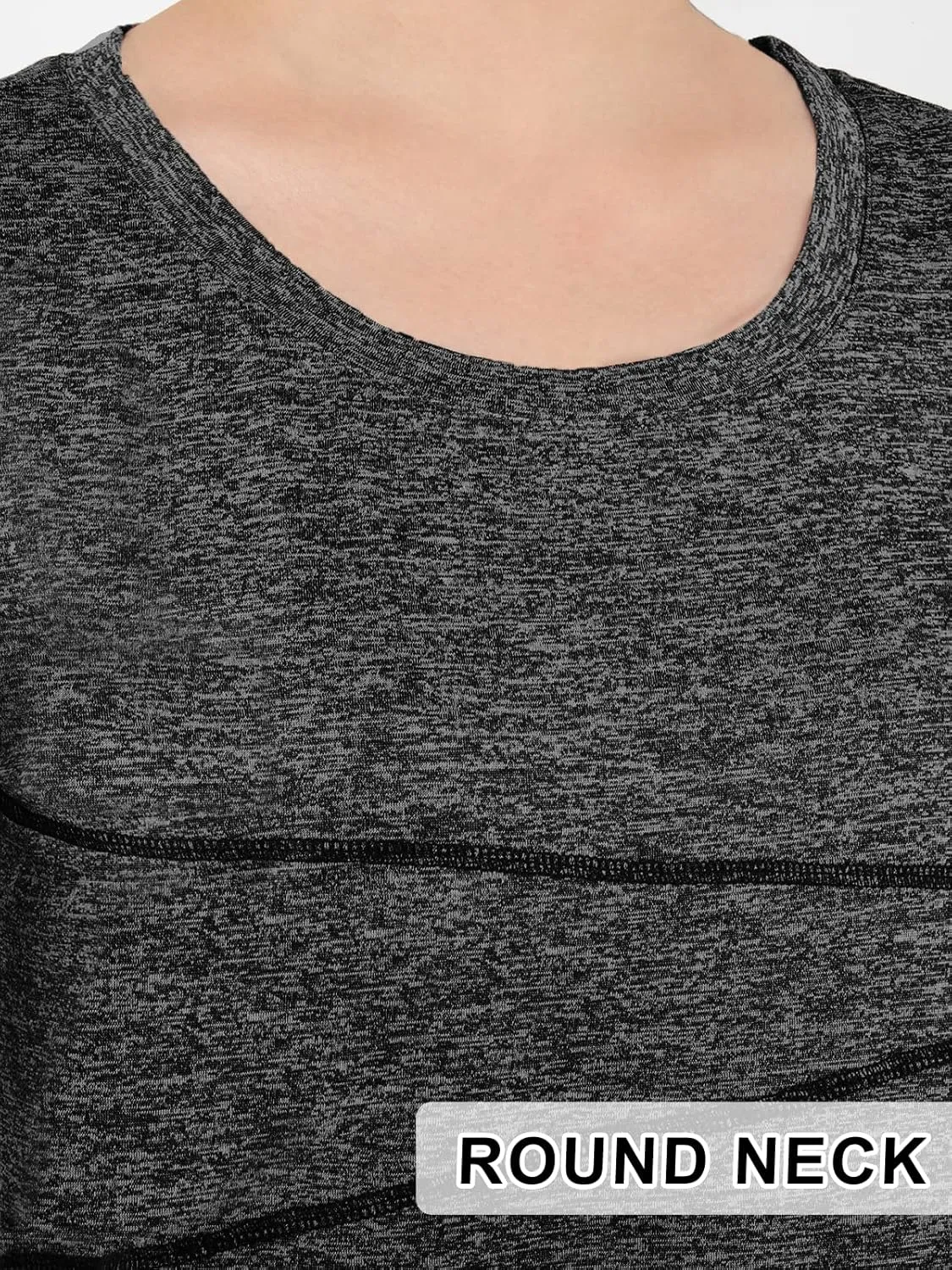 Kimmery Workout Tops for Women Short Sleeve Shirts for Women Quick Dry Line Decor Yoga Tops