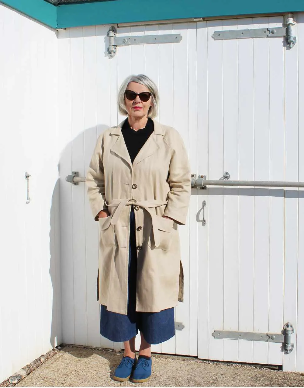 Lottie Coat Sewing Pattern, Sewgirl