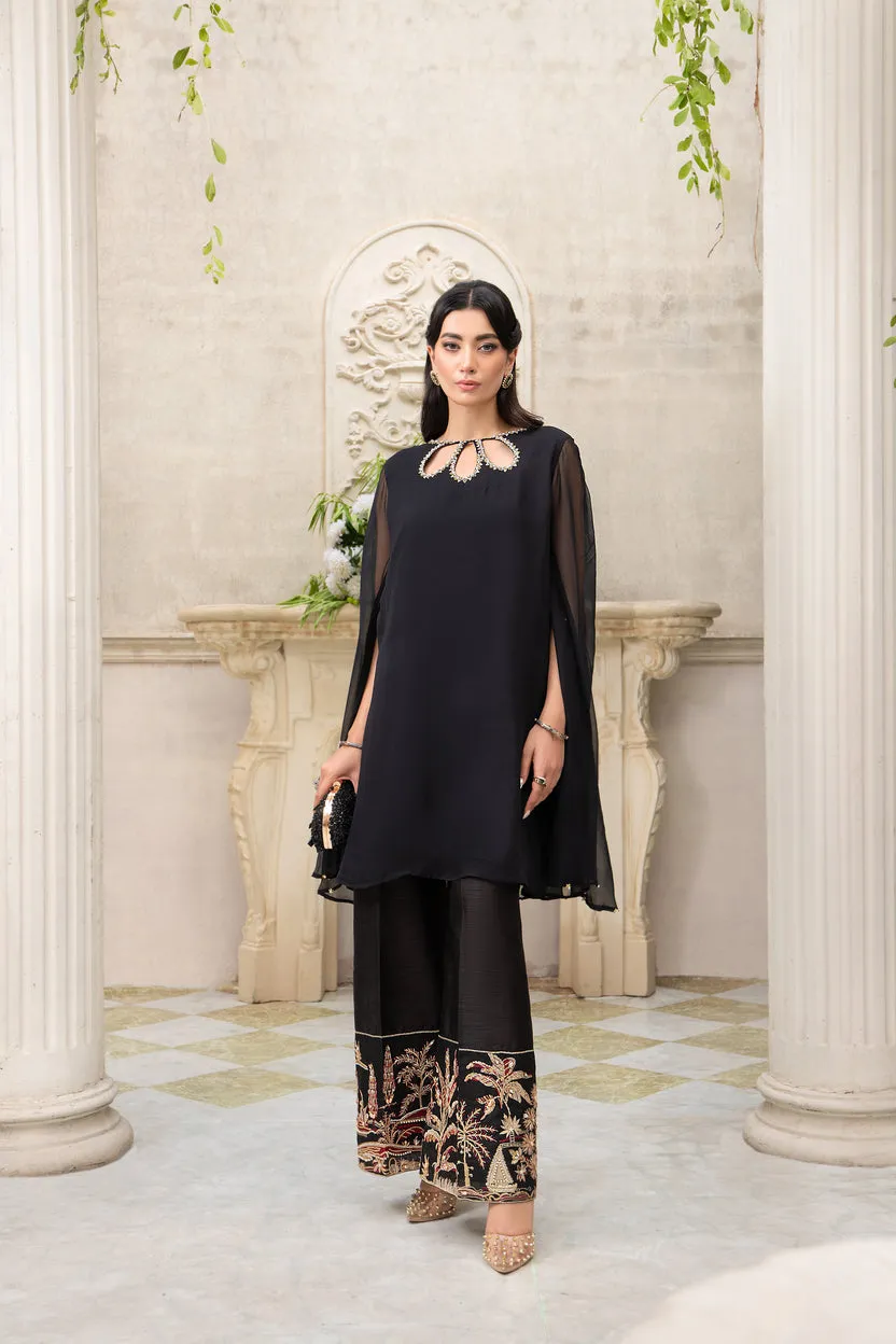 LUXURY CHIFFON CAPE BY AIN 41