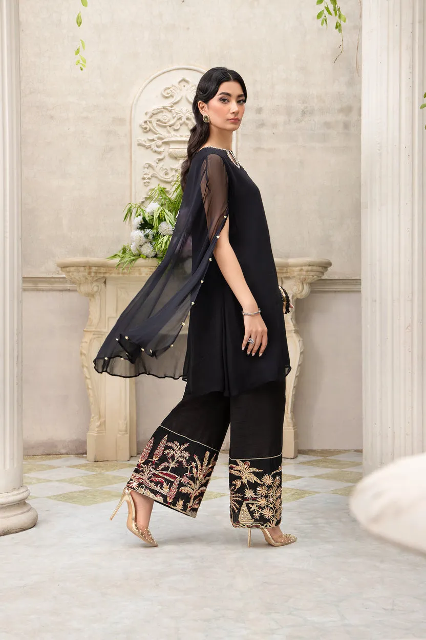 LUXURY CHIFFON CAPE BY AIN 41