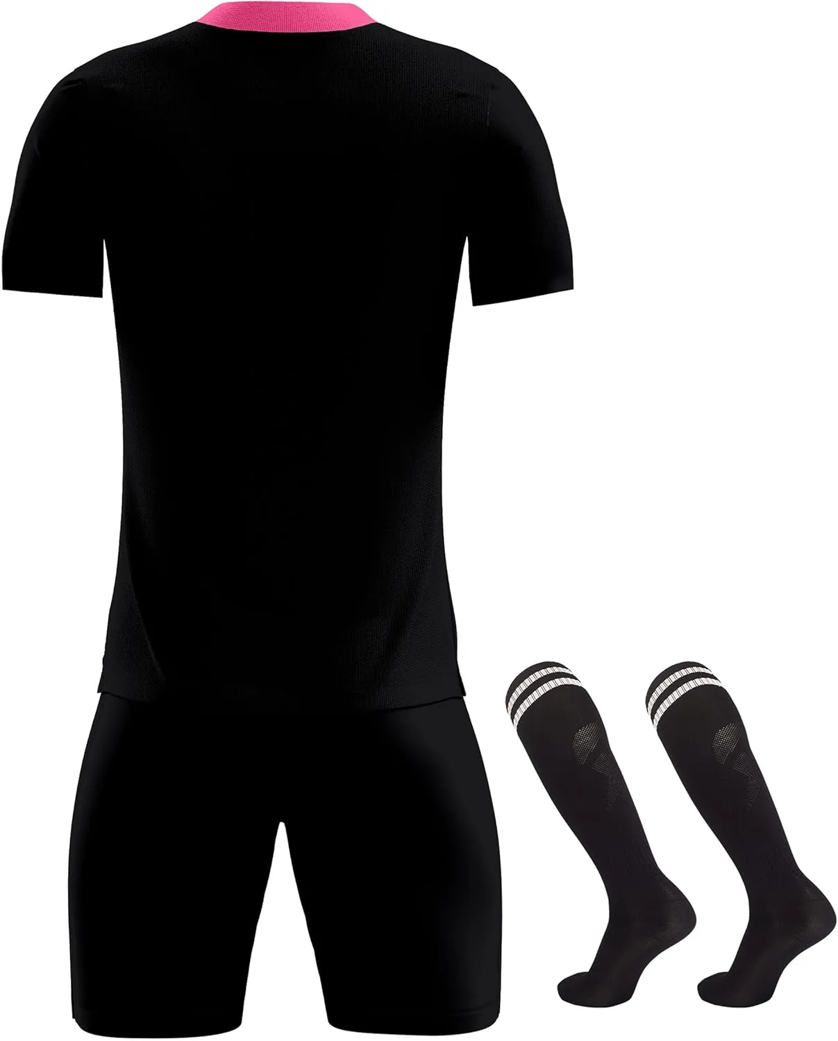 Men's Soccer Jersey and Shorts Quick Dry Youth Team Training Uniform with Socks