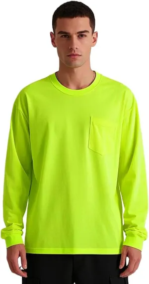 Men's Sun Protection Shirts Long Sleeve Running Workout Athletic Gym Shirt