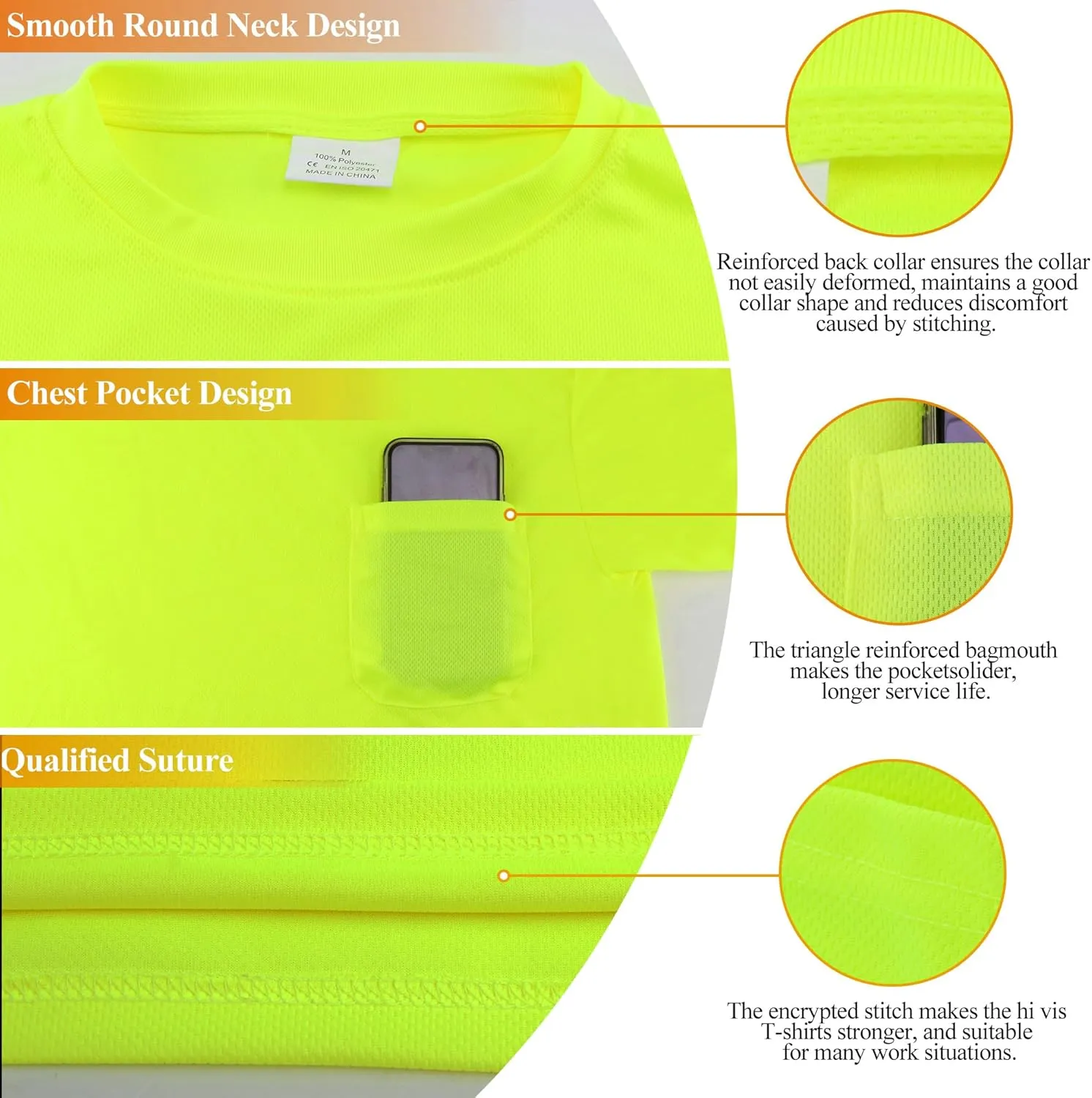 Men's Sun Protection Shirts Long Sleeve Running Workout Athletic Gym Shirt