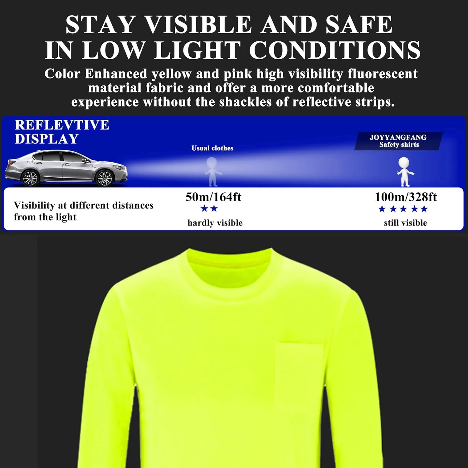 Men's Sun Protection Shirts Long Sleeve Running Workout Athletic Gym Shirt